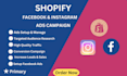 do shopify facebook ads instagram ads fb ads campaign instagram marketing