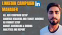 be your linkedin ads campaign manager