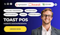 redesign toast pos website design restaurant menu online ordering website seo