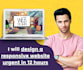 build modern and responsive wordpress landing page