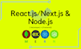 develop yor website using reactjs, nextjs and nodejs