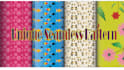 create seamless fabric pattern design and wallpaper