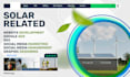 create solar landing page website,google ads, facebook ads and lead generation
