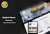 create health and fitness website