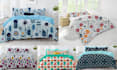 create custom bedsheet, pillows, cushion, curtains designs