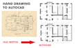draw architectural plans in autocad 2d
