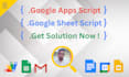 automate your google sheet using script