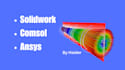 do fea, cfd or 3d modeling using ansys, comsol or solidworks