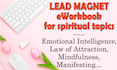 create a lead magnet eworkbook for spiritual topics