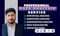 do biostatistics and advanced econometrics modelling in r, spss, excel