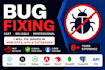 debug and fix bugs in react, node, angular, nestjs, API and database