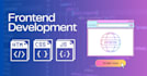 do front end development of your website using html css and js