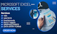 design charts, graphs, tables in excel and google sheets