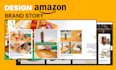 design amazon brand story, listing images, and amazon ebc,
