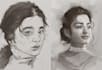 create pencil sketch portrait and illustrations