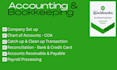 do set up, catch up and bookkeeping