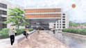 create architectural collage render and plans in photoshop