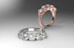make 3d jewelry design, cad 3d model and rendering