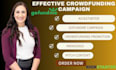 promote kickstarter, gofundme, indiegogo crowdfunding, and fundraising campaign