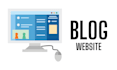 create a blog website using HTML, CSS, and javascript