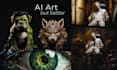 professionally create and edit custom ai art using midjourney and adobe