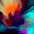 make abstract painting art or abstract art
