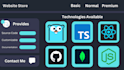 develop a custom website
