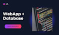 create your own website that collects data on a database