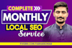 provide complete monthly local seo service