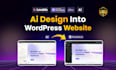 convert lovable ai to wordpress using elementor, clone or redesign your website