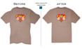 do cloth image editing and retouching