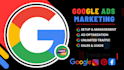 do setup or optimize your google ads adwords PPC campaigns