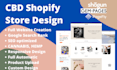 do hemp website, shopify cbd promotion, cannabis ecommerce website