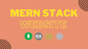 create mern stack website