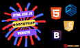 design a responsive HTML CSS javascript  bootstrap website for you