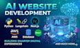 develop ai website, ai chatbot, ai web application,   developer