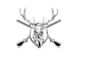make your imagination deer mascot logo in one day