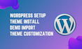 install wordpress setup demo and customize wordpress by elementor pro