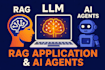 make chatbots,  rag applications ai agents using llms