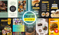 design unique and creative flyers and brochures
