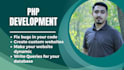 fix your PHP HTML CSS and javascript code and will write database queries