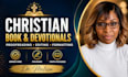 edit, proofread, and format your christian book, book editing