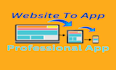 convert website to android app with coding