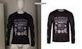 flat lay, clothing, ghost mannequin, fashion, neck joint image edit