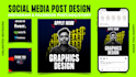design creative social media post