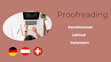 proofread and edit your german text