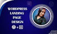 create landing page design with elementor or elementor pro