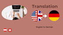 translate englisch to german