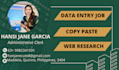 do data entry web research copypaste and excel tasks