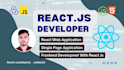 be your react js developer frontend web development html css
